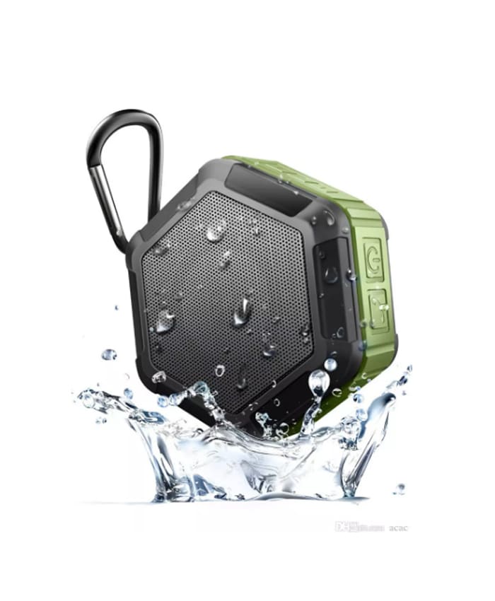 WATERPROOF BLUETOOTH SPEAKER WITH CARABINER