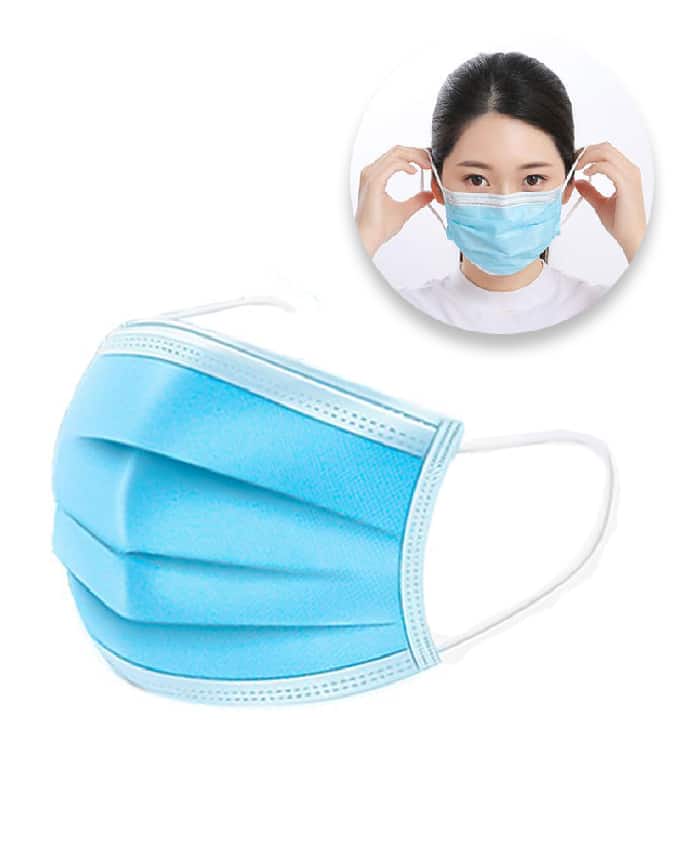 3 Ply CE Certificated Non-Woven Face Mask