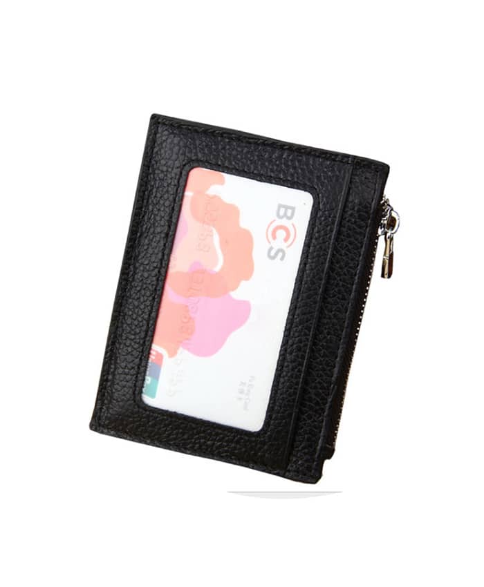RFID REAL LEATHER CARD HOLDER WALLET
