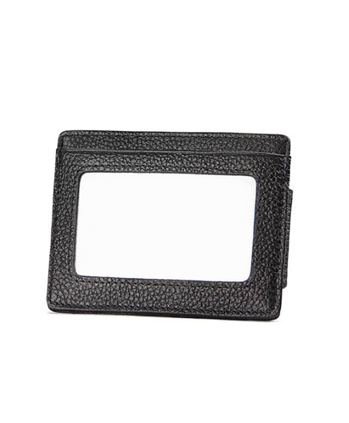 REAL LEATHER RFID CARD HOLDER & WALLET