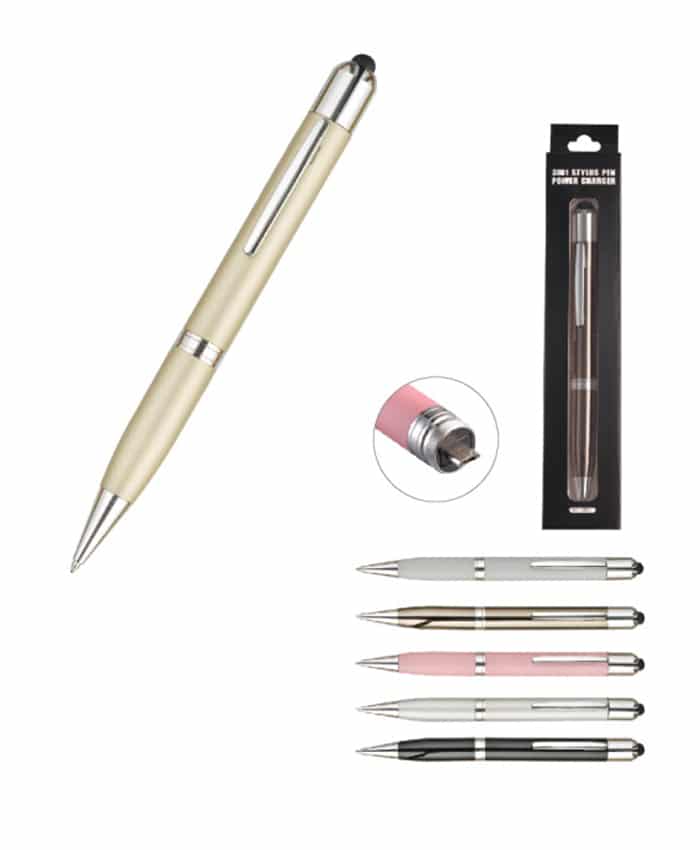 2 IN 1 MULTI-FUNCTION METALLIC PEN