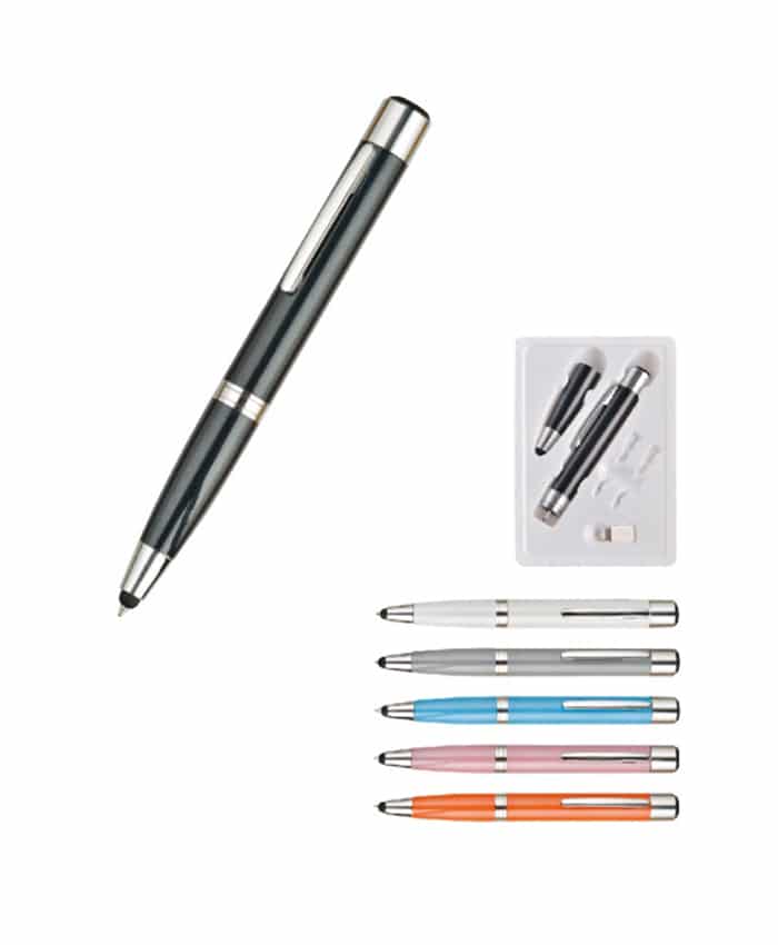 3 IN 1 FUNCTIONAL METALLIC PEN