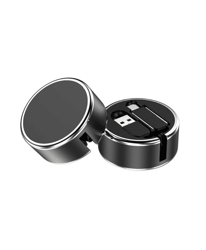 Retractable Round Charging Cable