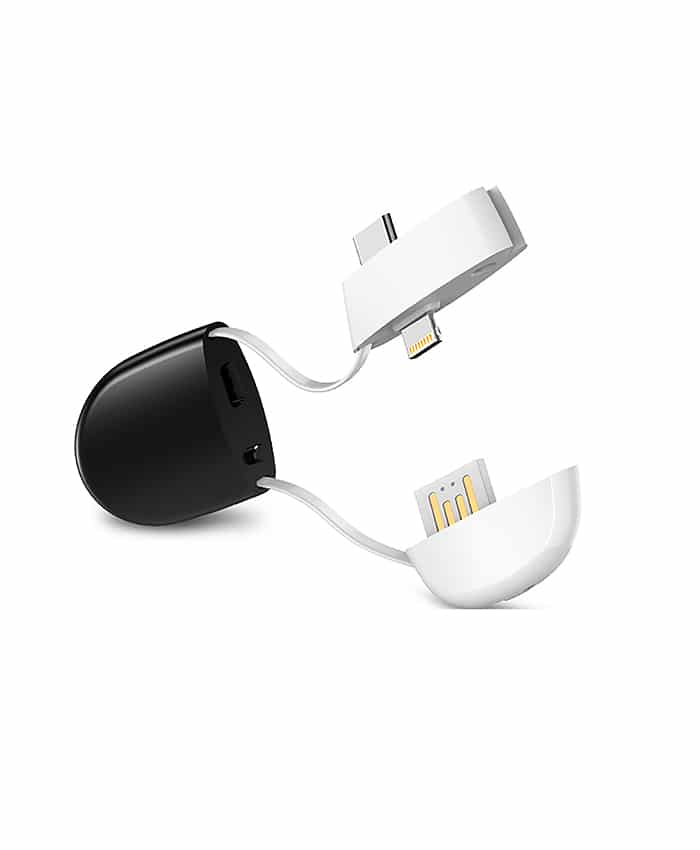 Retractable 3 in 1  Charging Cable