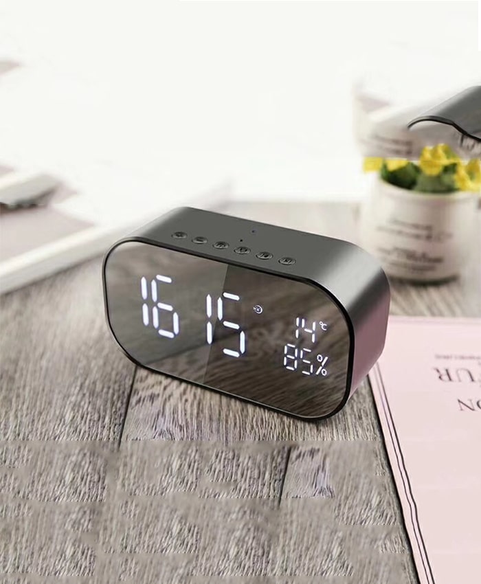 Bluetooth Speaker With Alarm Clock - Happybird