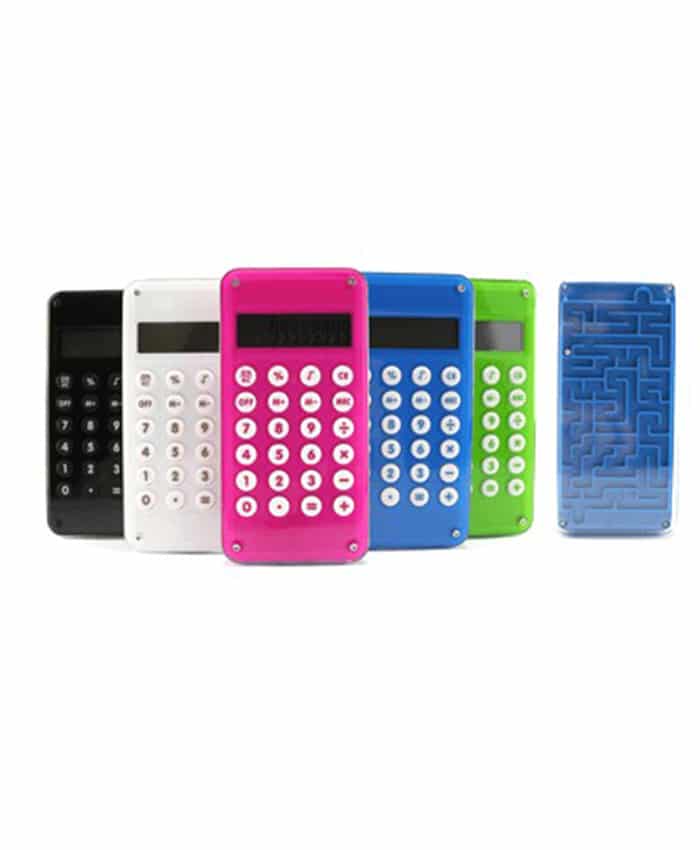 10 DIGITAL CALCULATOR WITH MAZE GAME