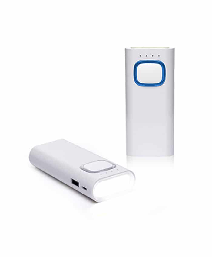 2 IN 1 POWERBANK WITH LED TORCH