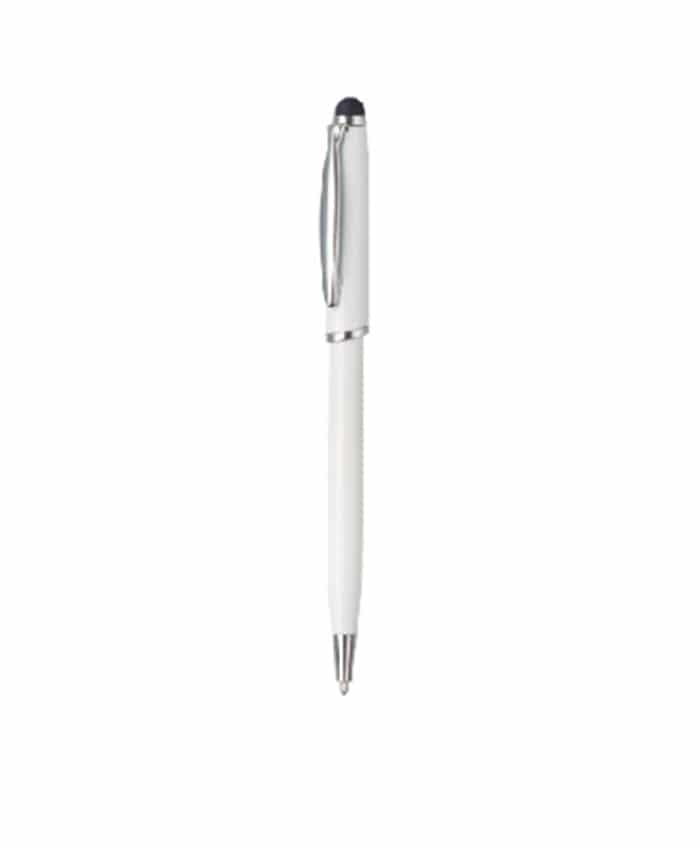 WHITE PREMIUM METALLIC PEN