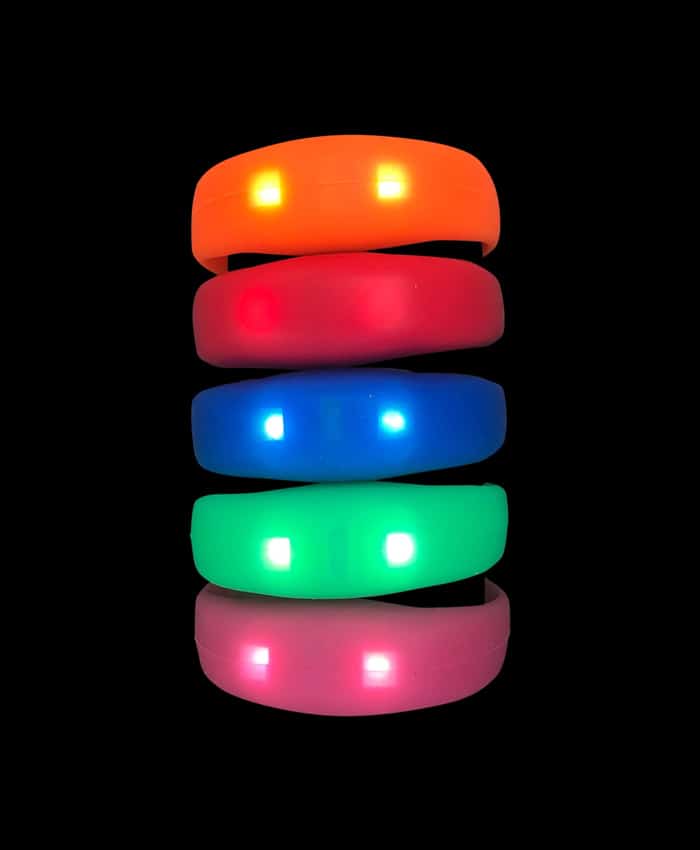 SOUND AND VIBRANT CONTROL LED BRACELET