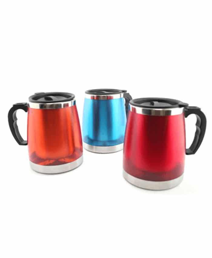 450ML STAINLESS STEEL OFFICE MUG