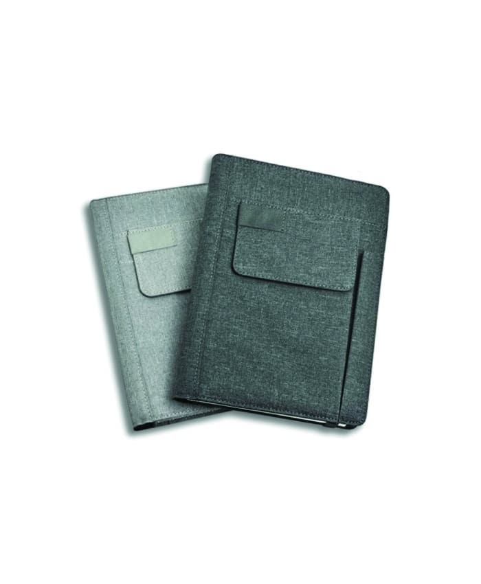 A5 NOTEBOOK FRONT POCKET AND PEN SLOT