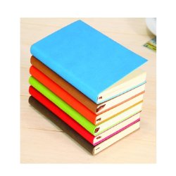 COLOUR RECYCLE LEATHER NOTEBOOK