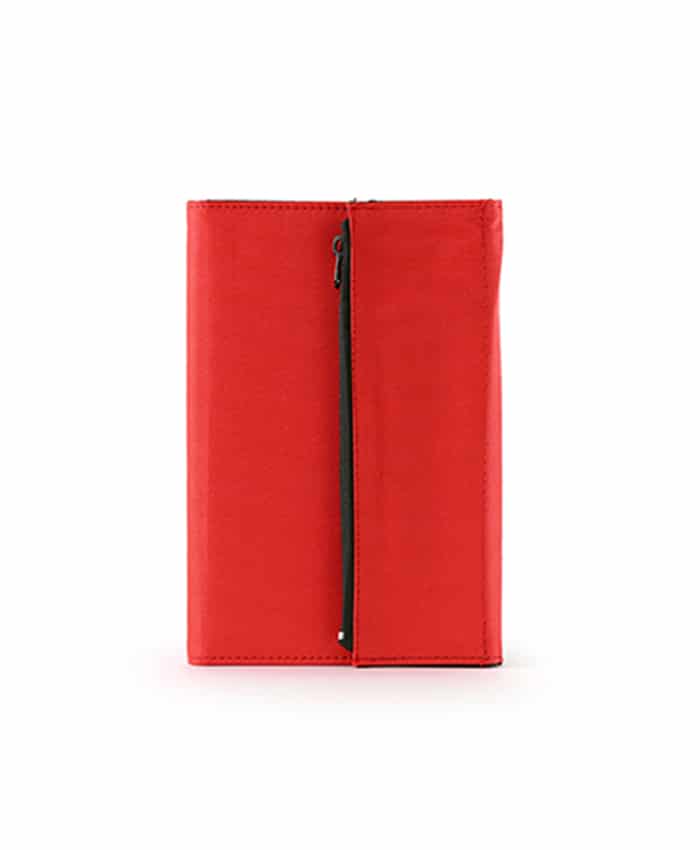 A5 NOTEBOOK WITH ZIPPER PEN POUCH