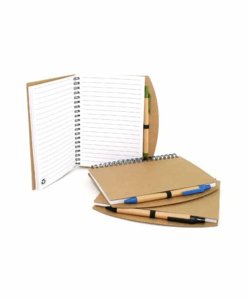 A5 notebook with pen
