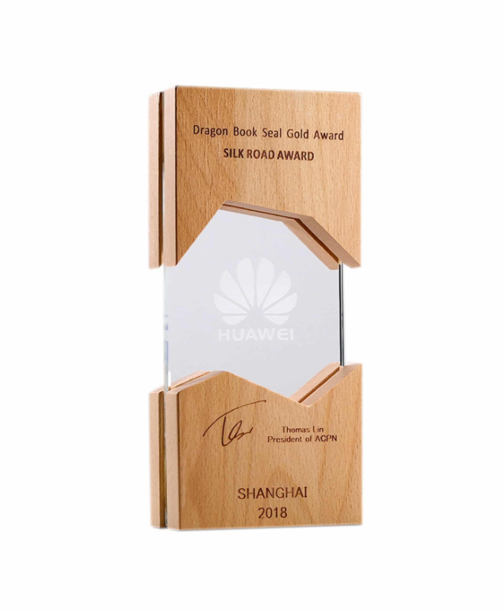 Premium Wooden Crystal Plaque and Trophy