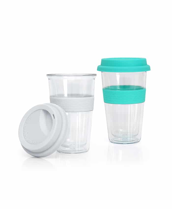 BPA FREE TUMBLER WITH RESISTANT LID