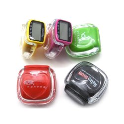 Acrylic timestopwatch pedometer