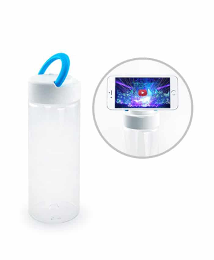 PC BOTTLE WITH HANDPHONE STAND