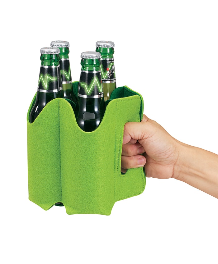 BEER BOTTLE CARRIER (4 BOTTLES)