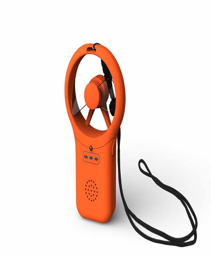 HANDHELD FAN WITH BLUETOOTH SPEAKER