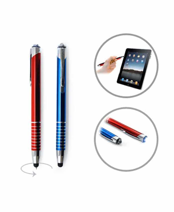 BALL PEN WITH STYLUS AND TORCH LIGHT