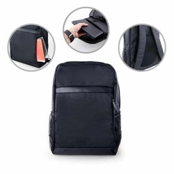 Black Laptop Haversack