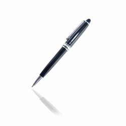BLACK PLASTIC BALL PEN