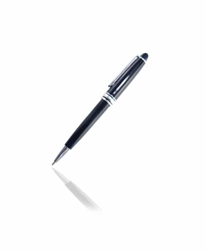 BLACK PLASTIC BALL PEN