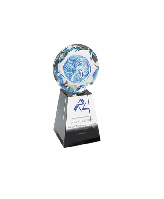 GRAPHIC GLASS TROPHY
