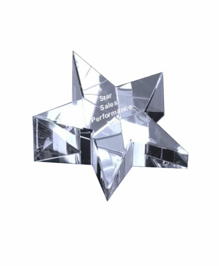 ELEGANT STAR SHAPE PAPER WEIGHT