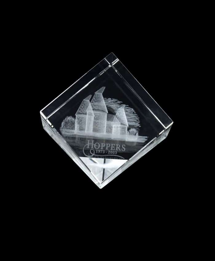 PREMIUM CRYSTAL PAPER WEIGHT