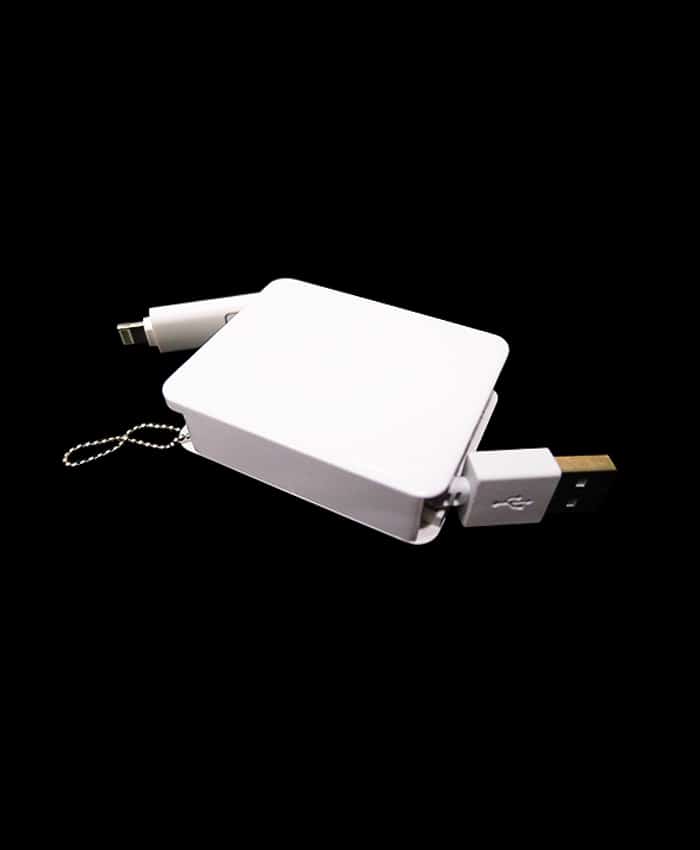 RETRACTABLE CABLE FOR IPHONE & ANDROID