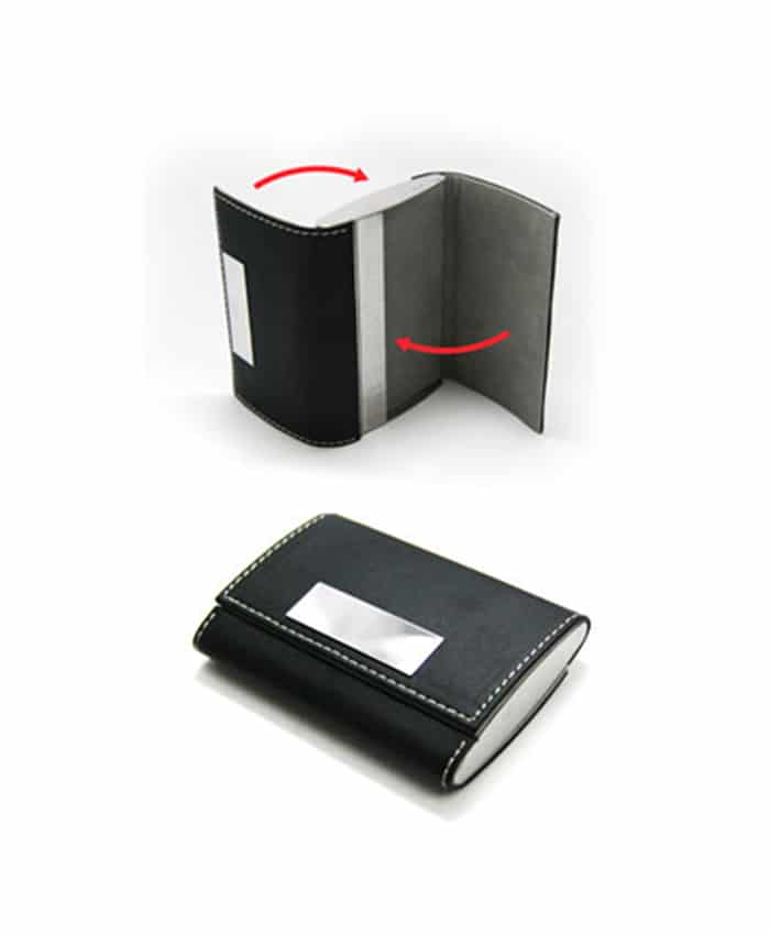 DOUBLE SIDED BUSINESS CARD HOLDER