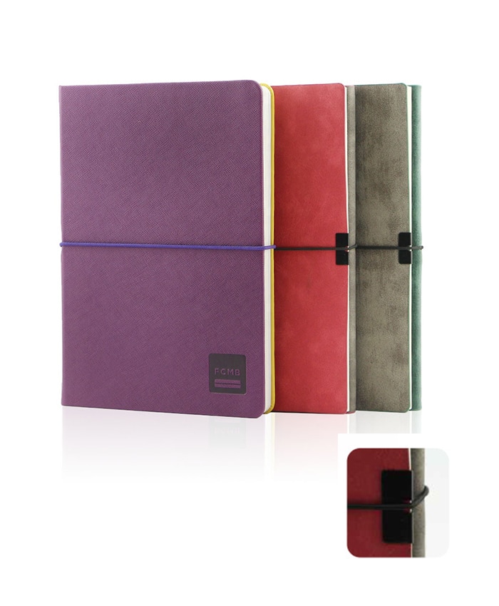 A5 Horizon Elastic Notebook