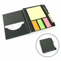 ECO FRIENDLY NOTEBOOK WITH PEN