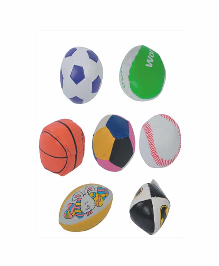 FOOTBAG CUM STRESS BALL