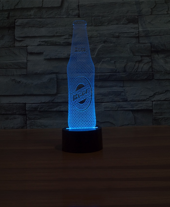 STYLISH BEER BOTTLE ELECTRONIC LED