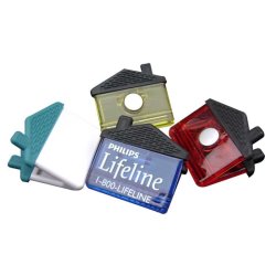 FRIDGE MAGNET RECTANGLE MEMO CLIP
