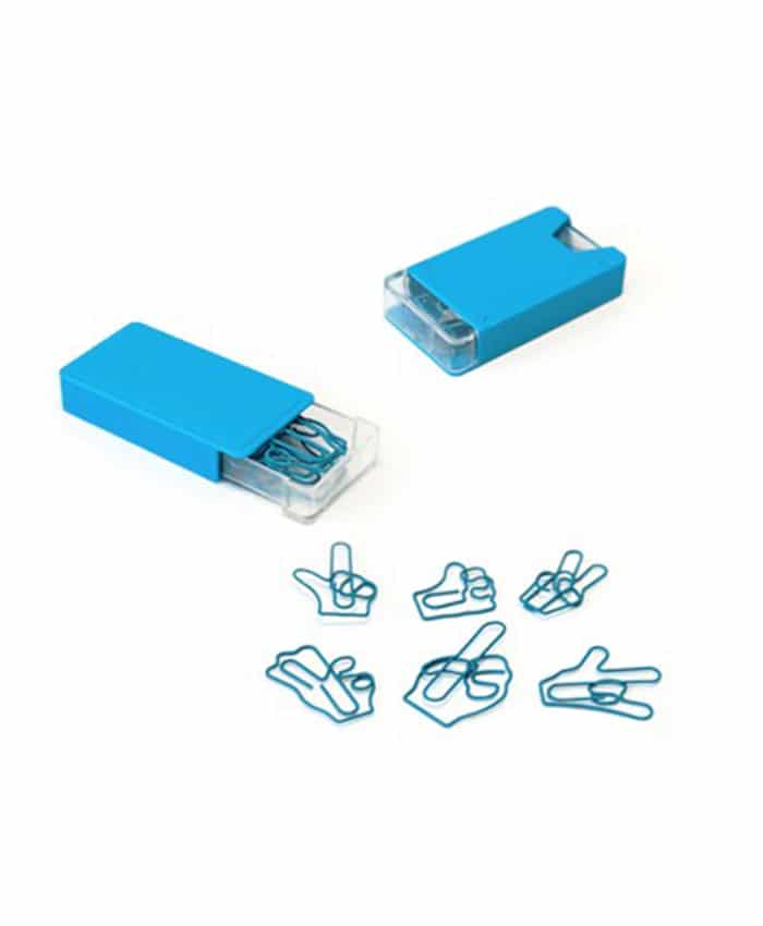 GESTURE SHAPE PAPER CLIPS