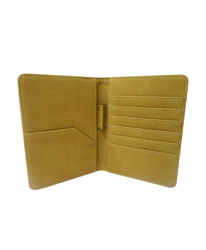 PREMIUM PASSPORT HOLDER WITH PEN SLOT