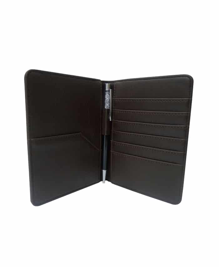 CLASSY PASSPORT HOLDER WITH PEN SLOT