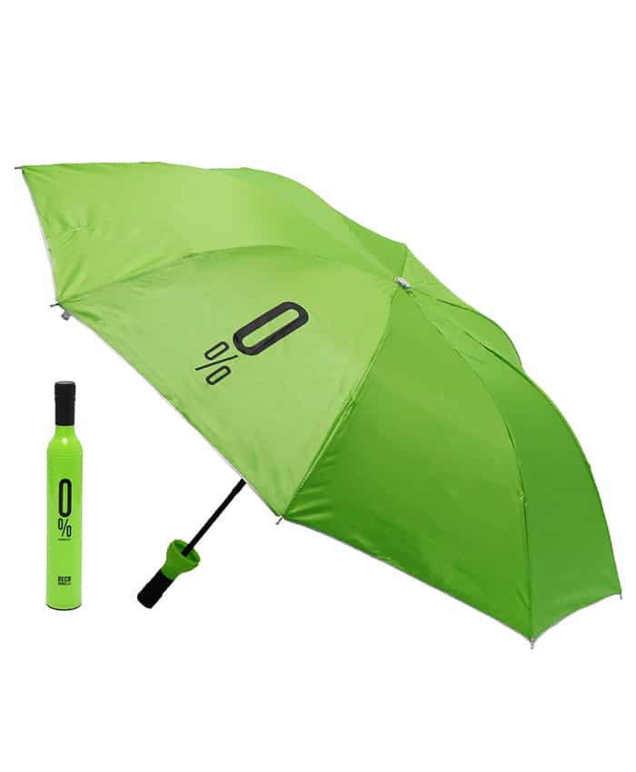 FOLDABLE UMBRELLA IN A BOTTLE