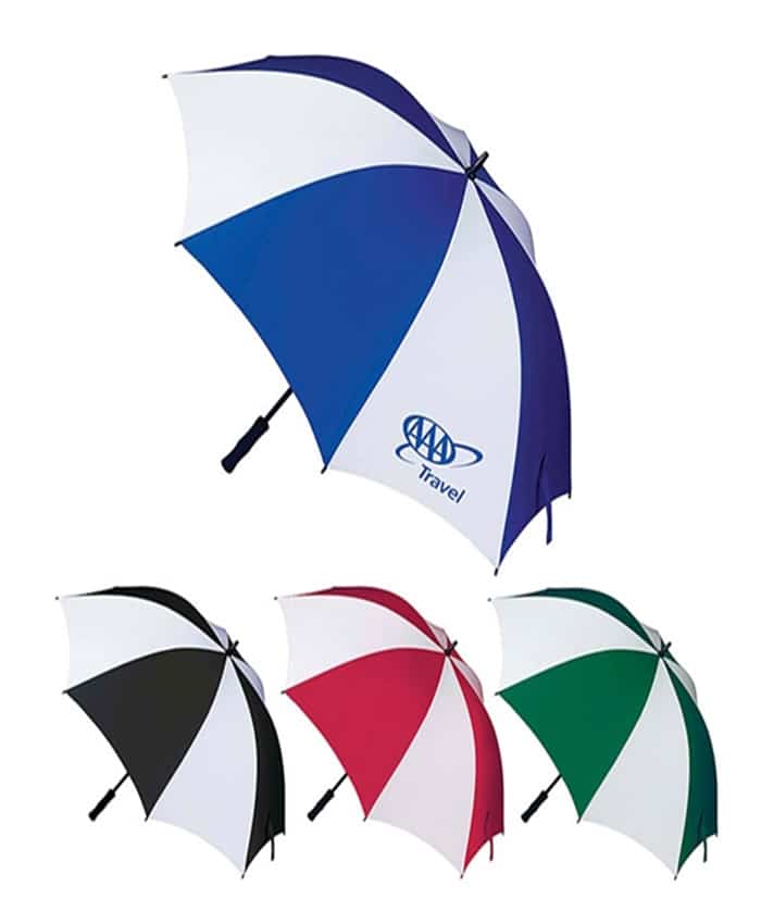 COLOURED PANELS GOLF UMBRELLA