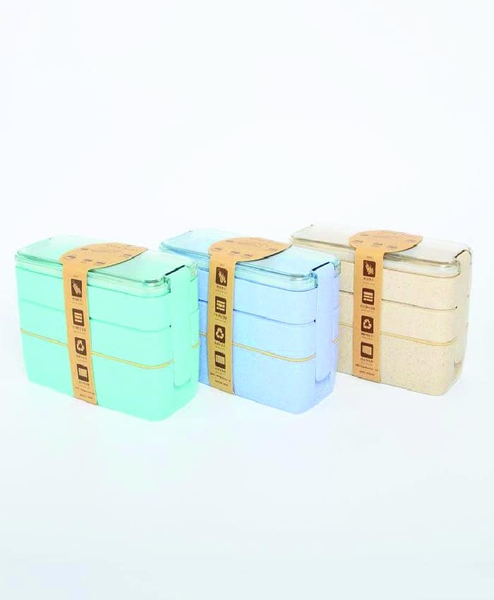 3 Layer Microwaveable Lunch Box