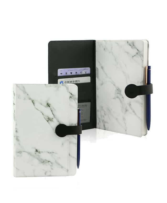 A5 Marble Double Cover Notebook