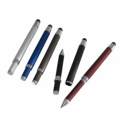 METALLIC BALL PEN WITH I-STYLUS