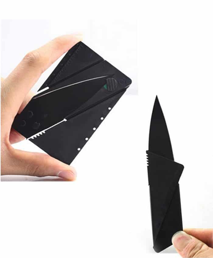 FOLDABLE CREDIT CARD UTILITY KNIFE