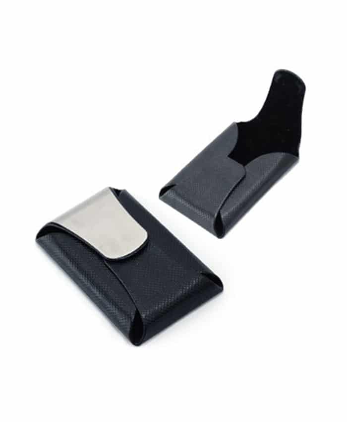 NAME CARD HOLDER WITH MAGNET CLOSURE