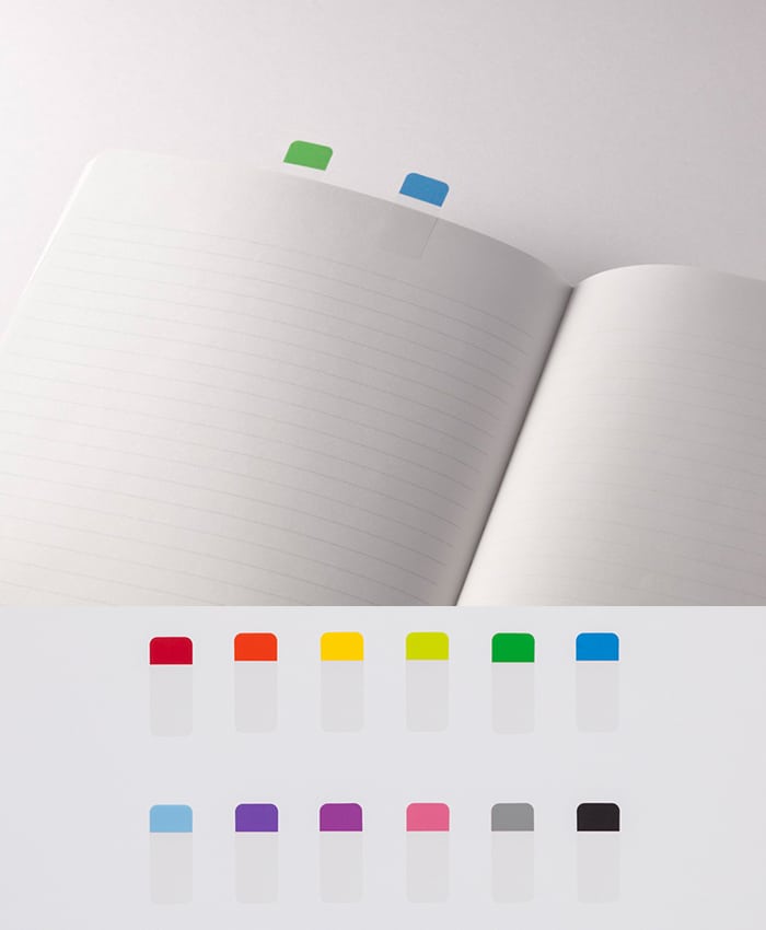 Stalogy Short Sticky Notes, 6 Colours