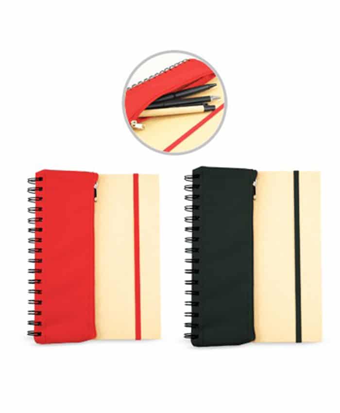 NOTEBOOK WITH POUCH